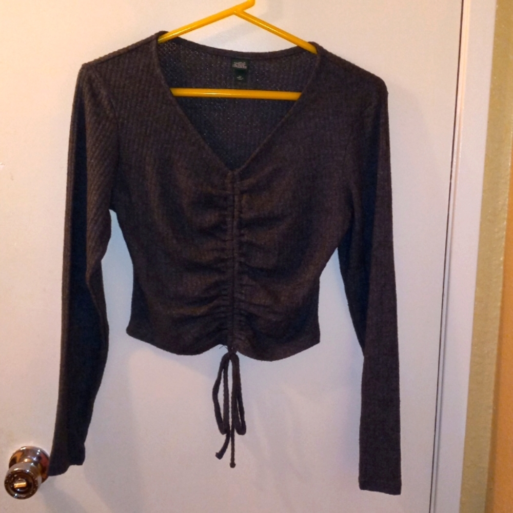 Wild Fable Long Sleeve Crop Top